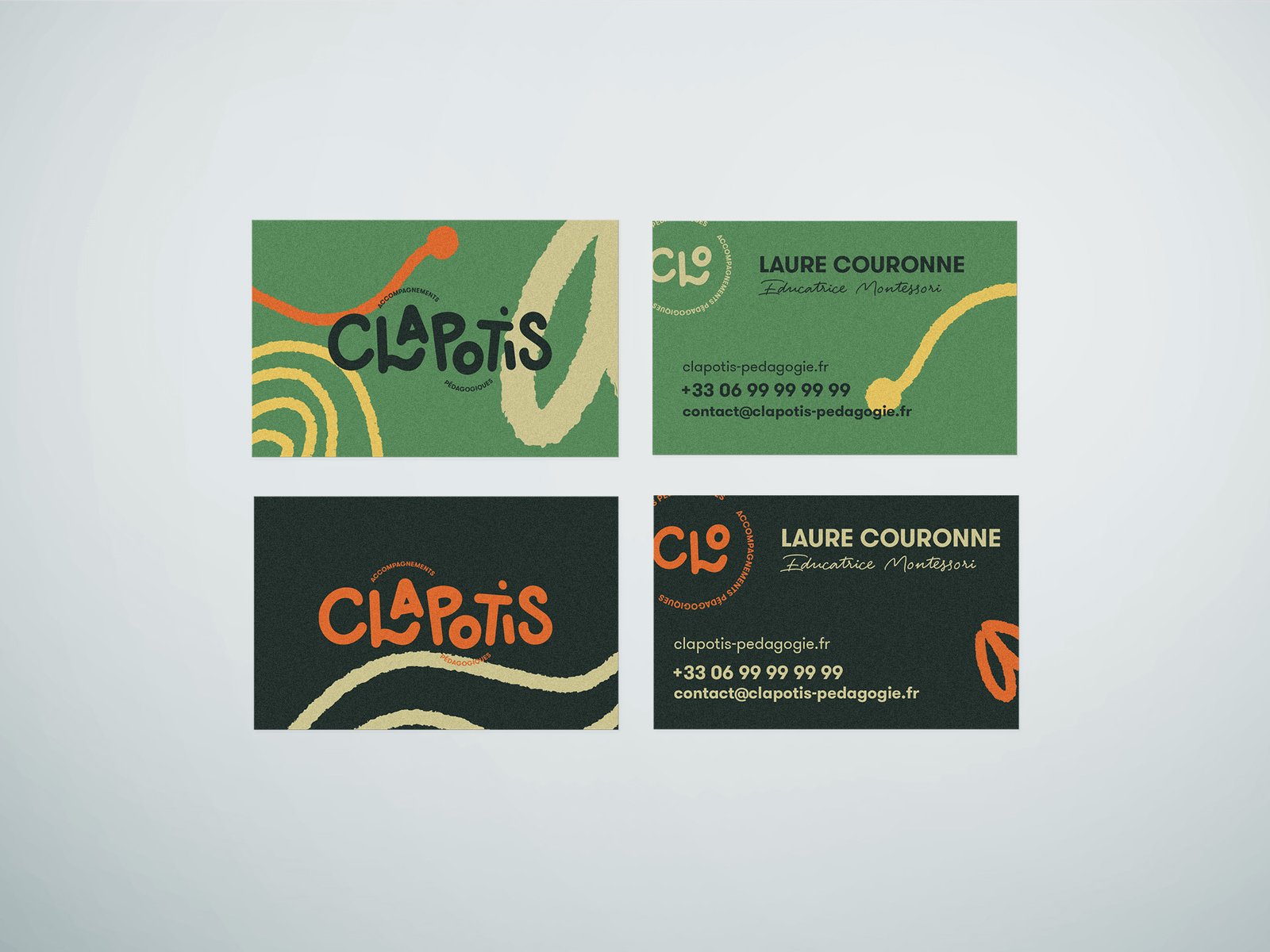 cartes de visites clapotis