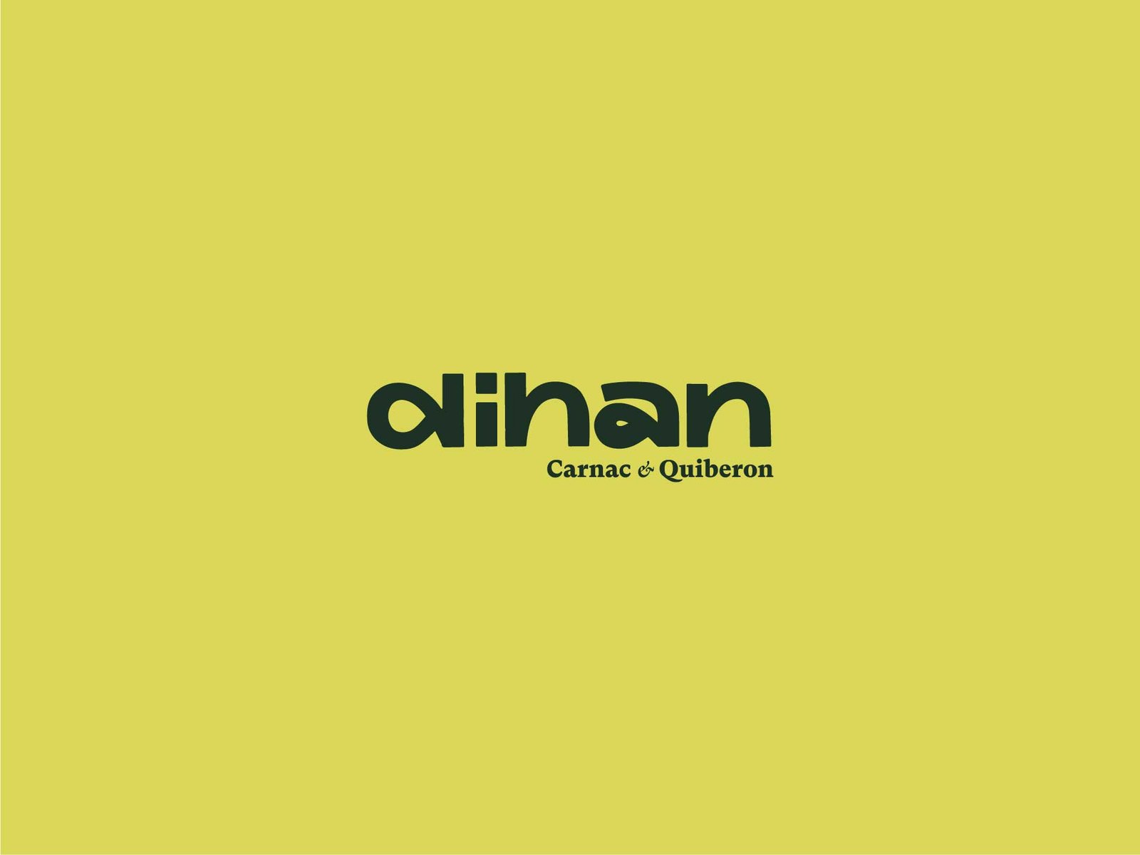 Logo DIHAN sur fond jaune